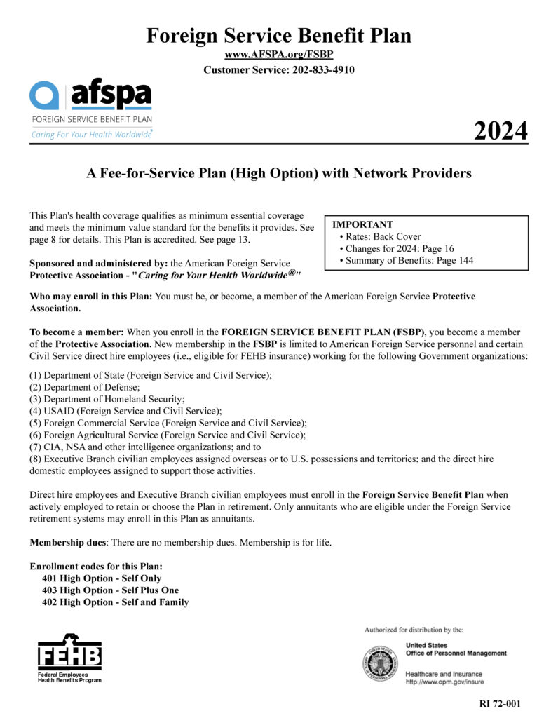 FSBP Forms And Brochures Library – AFSPA